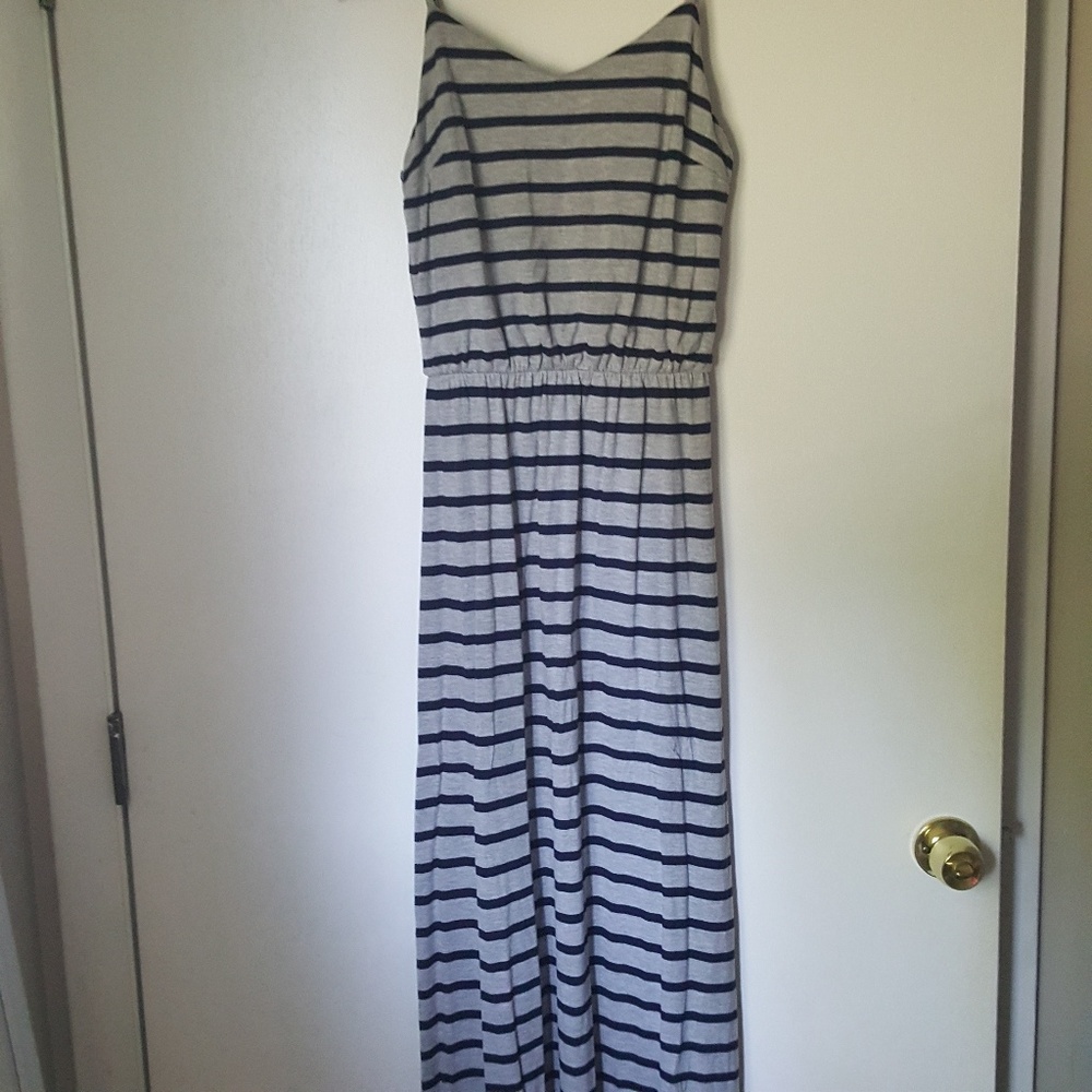 Gap Striped Maxi Dress
